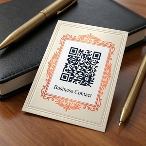 偷拍商务二维码