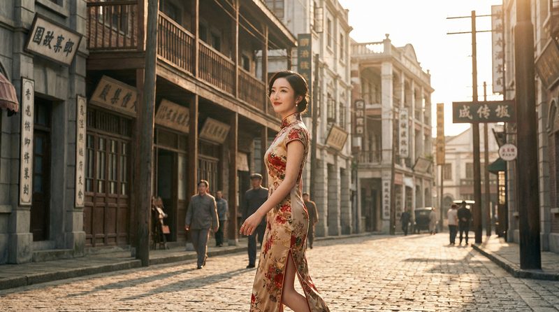 偷拍怀旧视频-旗袍风华